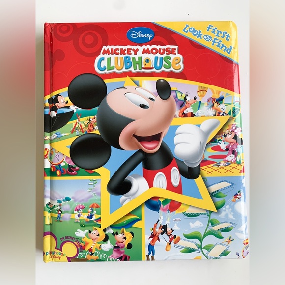 Look & Find Mickey Mouse Club House Hardcover Book - Picture 1 of 1